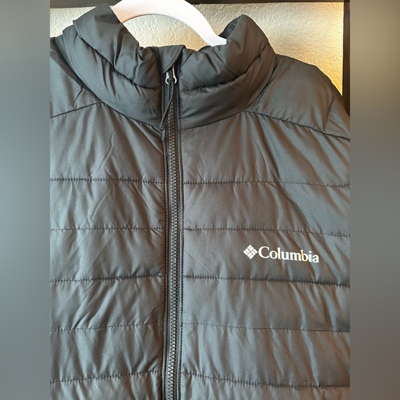 Men’s black Columbia Omniheat puffer jacket. Men’s XL. - Picture 3 of 5